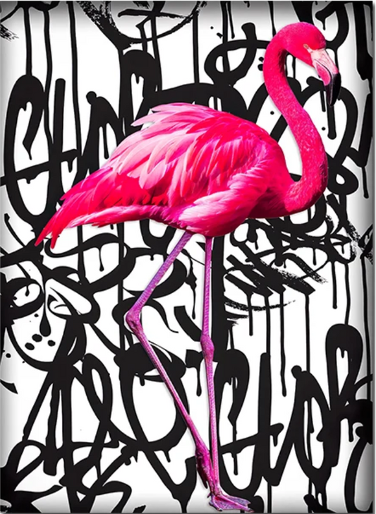 Flamingo Street Art